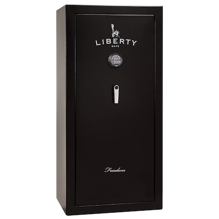 Liberty Safe Rifle & Gun Safe, Electronic Lock, 442 lbs, 14.6 cu ft, 40 minute Fire Rating, 30 Long Guns FDM30-BKT-40E